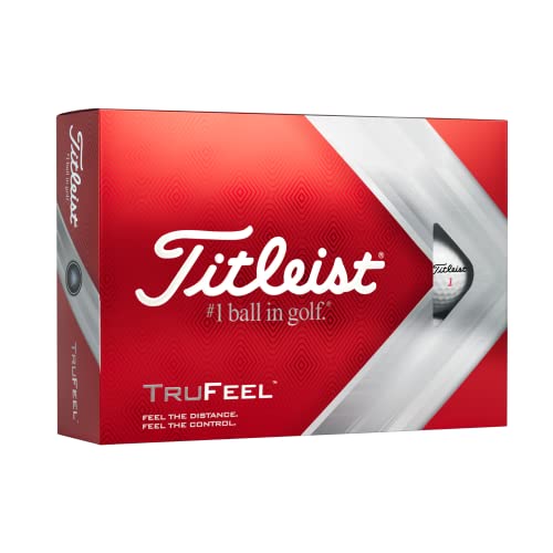 Titleist TruFeel Golfbälle, Weiß, Einheitsgröße...