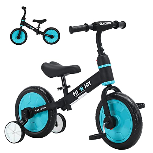 UBRAVOO Fit  n Joy Kinderfahrrad Fahrräder, 4-in-1 Laufrad für Ki...