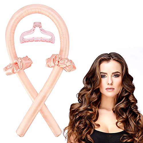 URAQT Heatless Hair Curler, No Heat Silk Curling Ribbon, Hair Locke...