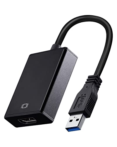 USB 3.0 2.0 auf HDMI Adapter 1080p Full HD Multi-Display Video-Audi...