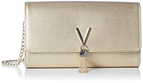 Valentino Bags Womens Divina Pochette, Gold (ORO)...