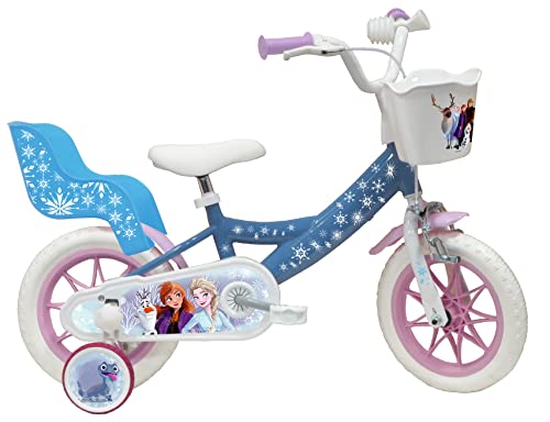 Vélo ATLAS Mädchen Fahrrad 12 Zoll Eiskönigin Frozen Ausgestatte...