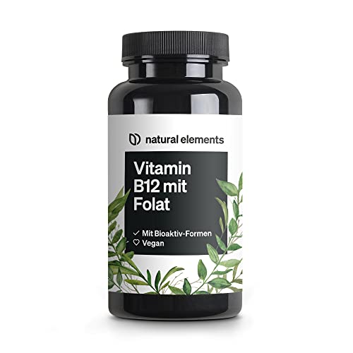 Vitamin B12 – 180 vegane Tabletten für 6 Monate – 500µg Vit B...