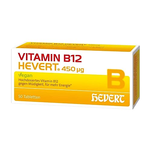 Vitamin B12 Hevert 450 µg Tabletten, 50 St. Tabletten...