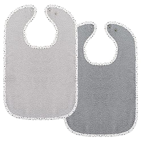 Wörner Baby Lätzchen 2er Set - 2x Kinderlätzchen mit Druckknopf ...