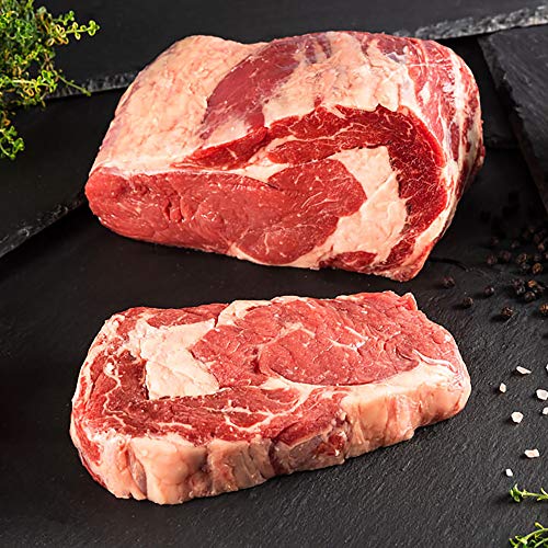 WURSTBARON 4x Rib-Eye Steak aus deutscher, kontrollierter Herkunft ...