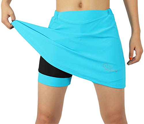 X-Labor Damen Radlerhose Hosenrock Rock 2 in 1 Sport Skort Radhose ...