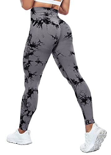 Yaavii Scrunch Butt Leggings Damen High Waist Sport Push Up Booty H...