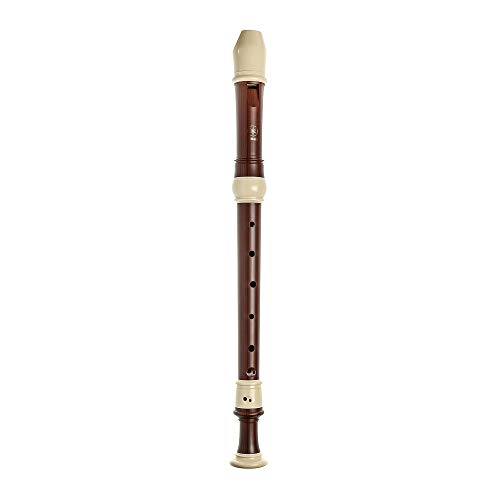 Yamaha Recorder - Alto baroque fingering, simulated rosewood with w...