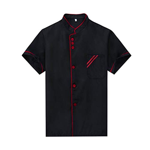 YARNOW Chef Coat Chef Code Kurzarm Chef Uniform Chef Jacke Catering...